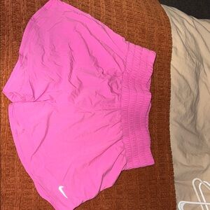Nike Women's Vibrant Pink Athletic Shorts